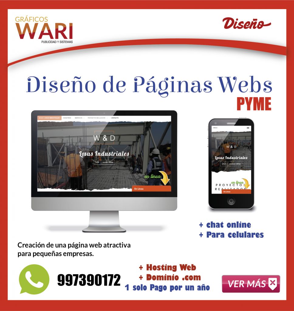 Páginas Web en Lima Wilson