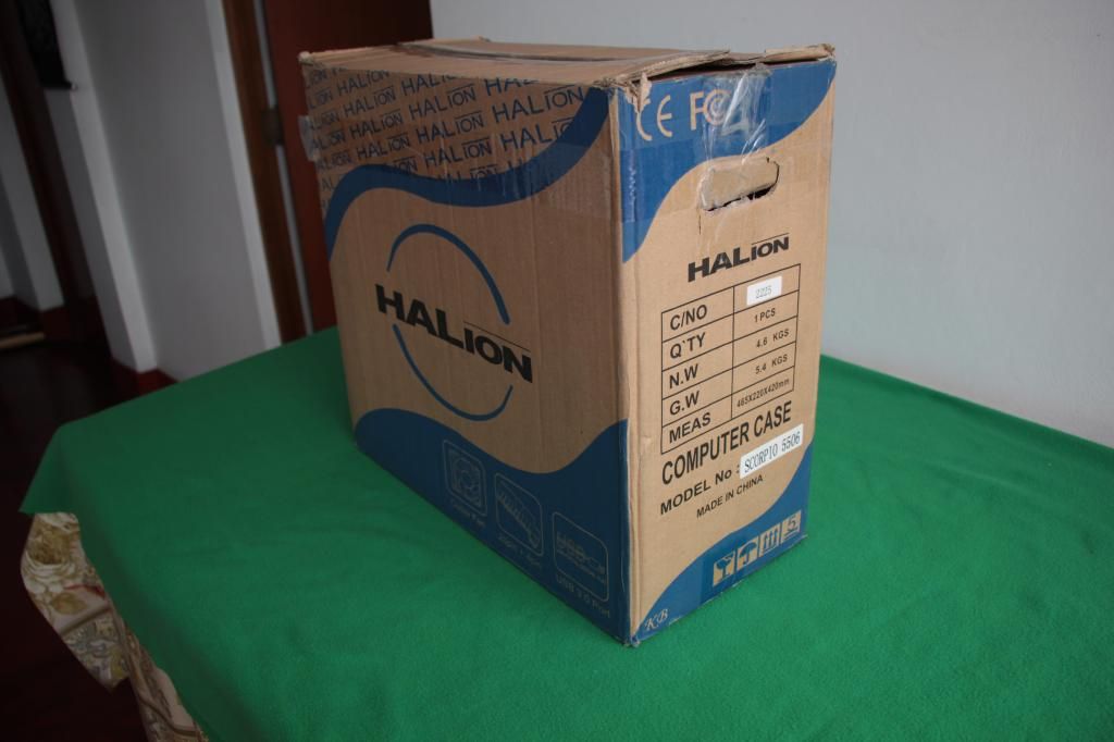 Case Halion, gabinete caja