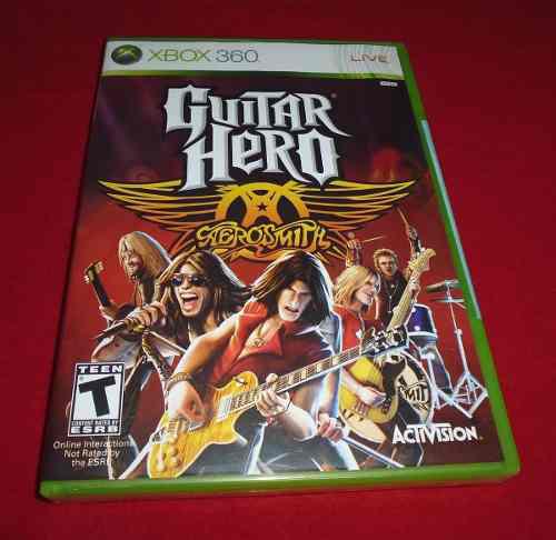 Cd Original Xbox 360 Usado Guitar Hero Aerosmith San Borja