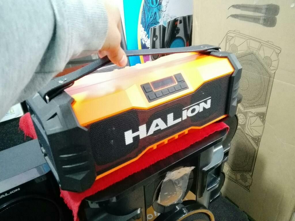 Halion Har36 Woofer Usb Bluetooth