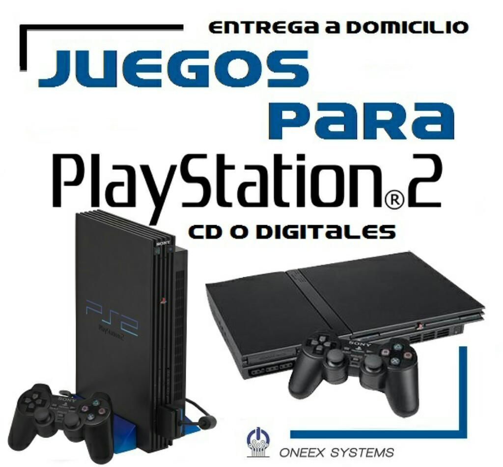 Juegos de Playstation 2 a Domicilio Ps2
