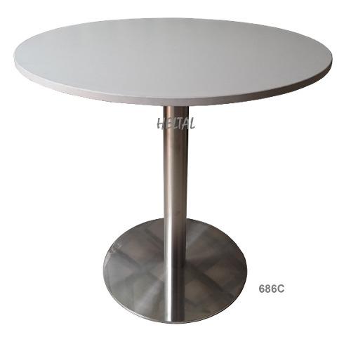 Mesa Base Acero Inoxidable - Melamine Marca Heltal