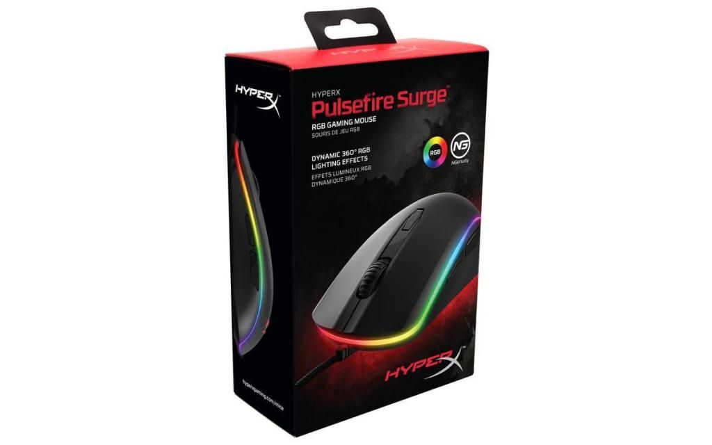 Mouse Hyper X Pulsefire Surge RGB