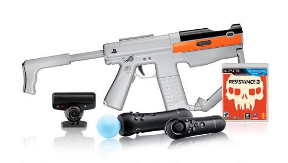PS 3 Sharp Shooter Resistance 3 Kit Move Navigator ORIGINAL