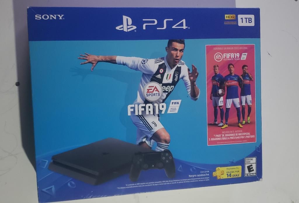 Ps4 Slim de 1tb Hdr