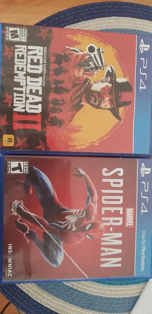 Red Dead Redemption 2 Y Marvel Spiderman