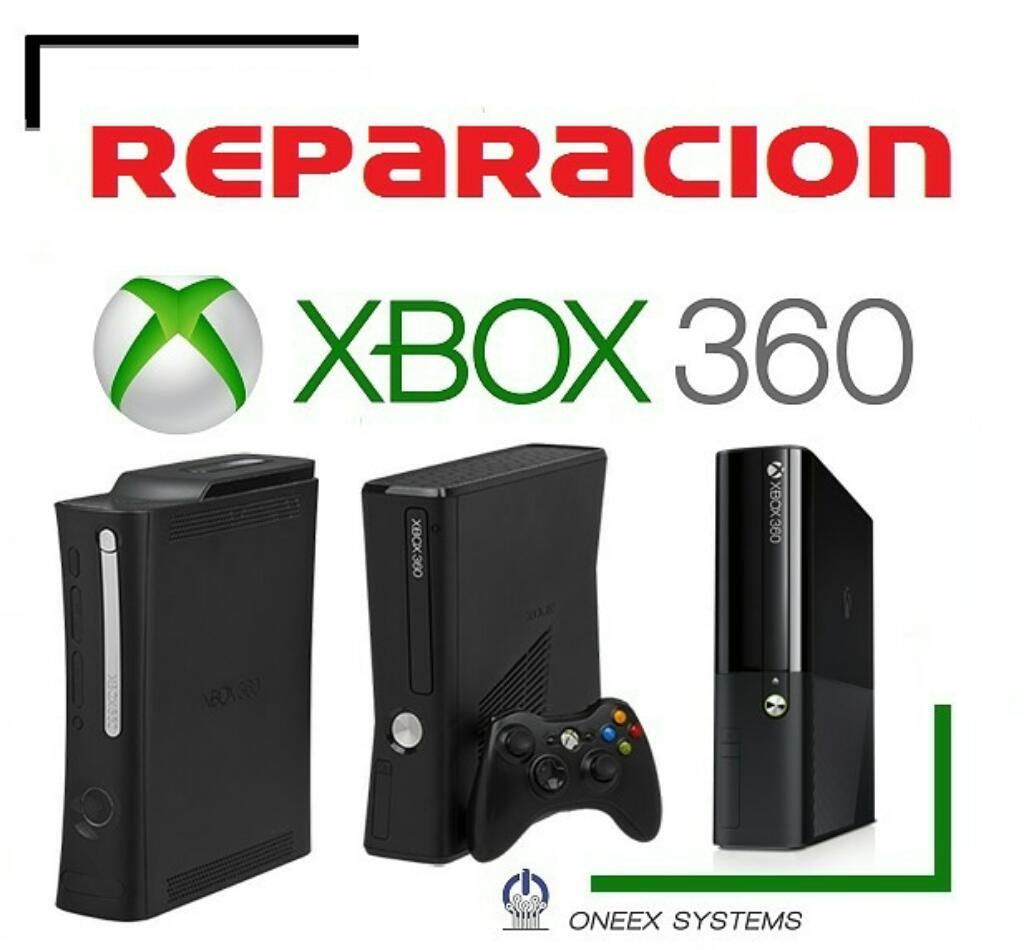 Reparacion de Xbox 360 Todos Los Modelos