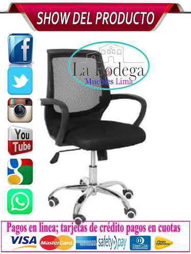 Silla Giratoria Con Brazos