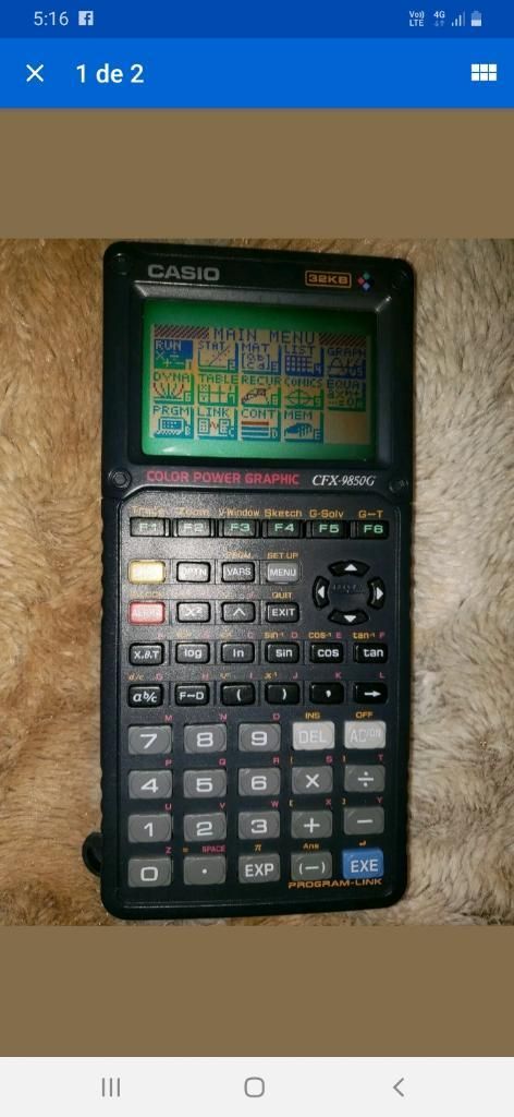 Vendo Calculadora Científica Casio