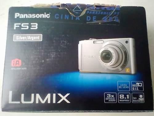 Camara Digital Panasonic Lumix Dmc-fs3