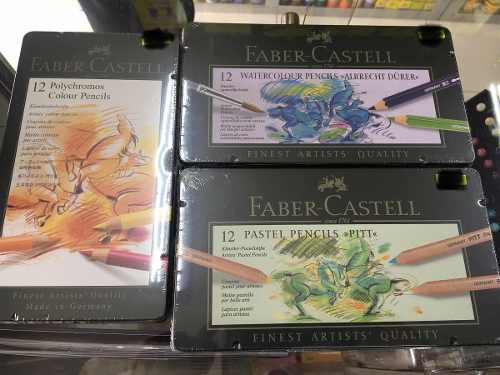 Colores Acuarelables Faber Castell X12 Policromos Y Pastel