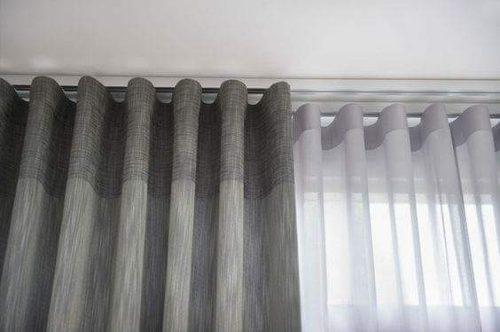 Cortinas Con Riel Modeno De