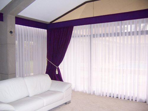 Cortinas Modernas Para Sala Y Dormitorios Con Barra De