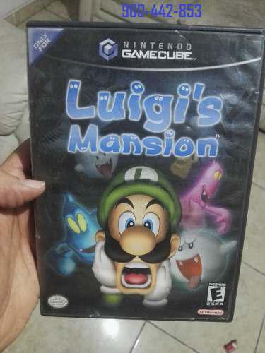 Gamecube Luigi's Mansion Original Estuche+cd+folleto