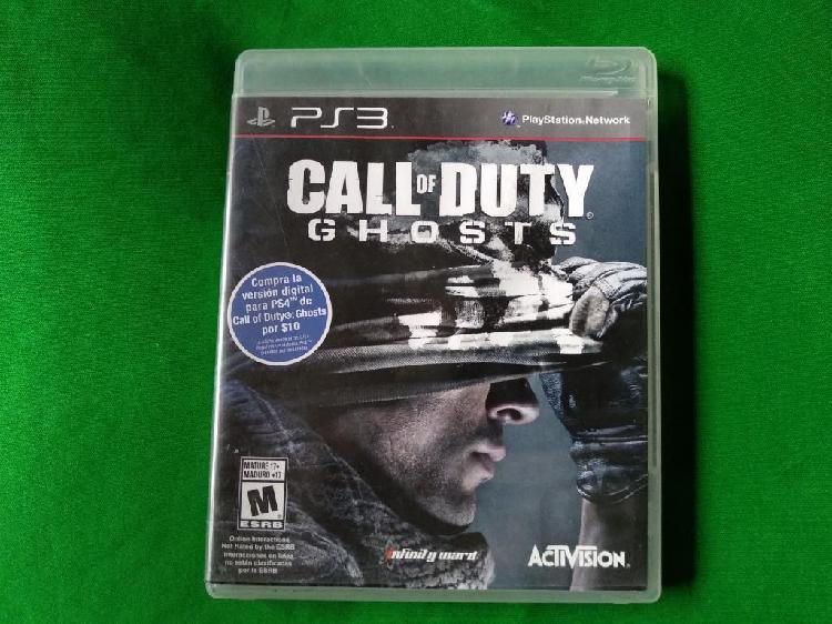 Juego Call Of Duty Ghosts Ps