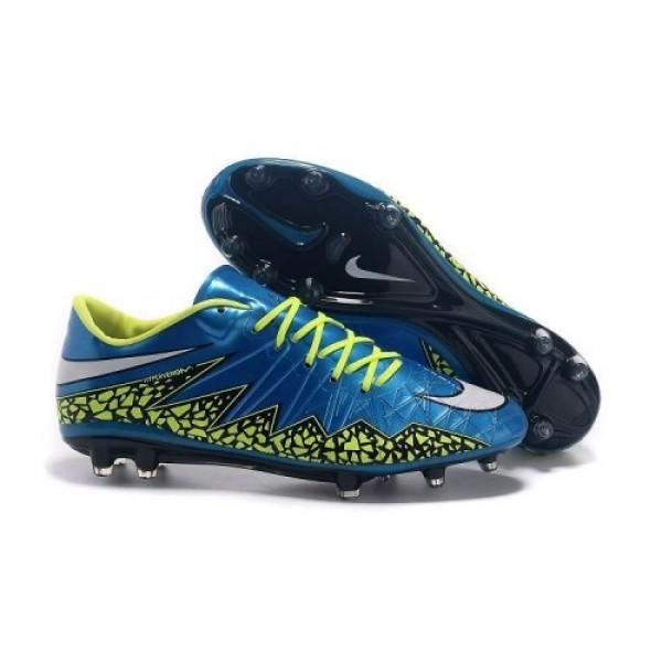 Nike Hypervenom Phantom II Chimpunes Color Azul con verde