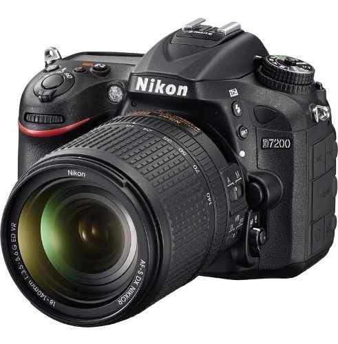Nikon D7200 24.2mp Lente 18-140mm Vr + Sd 32gb + Estuche