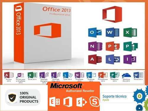 Office 2013 Professional Plus Licencia Original 10pc