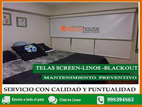 Roller En Telas Screen Y Blackouth 24 Horas La Entrega