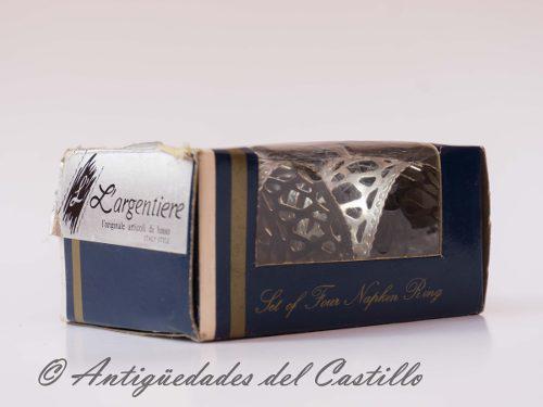 Servilleteros L´argientere Bañados En Plata