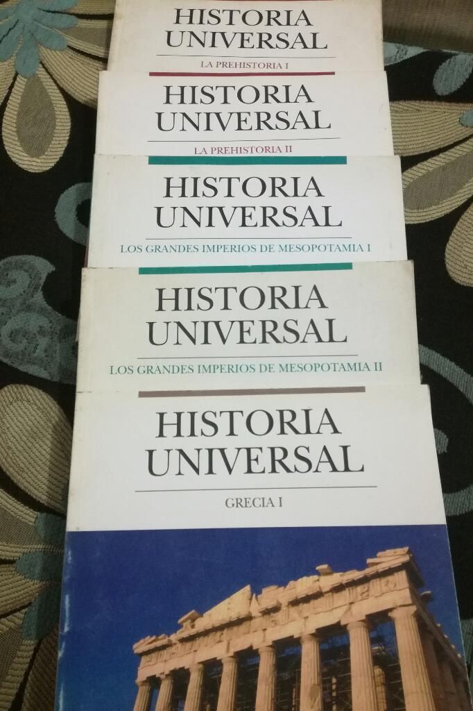 Set de Libros de Historia Universal