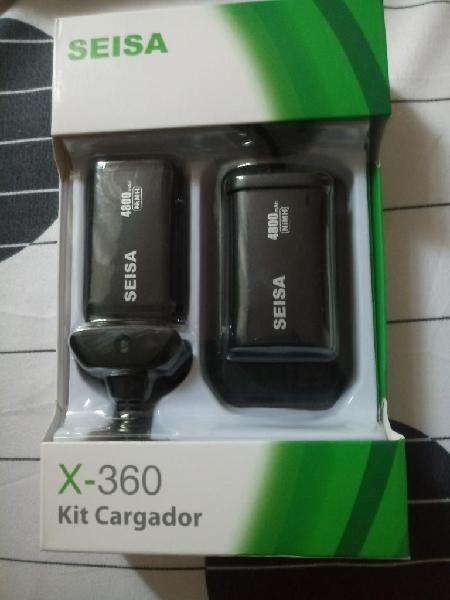 Baterias Mandos Xbox 360,cargador, Carga