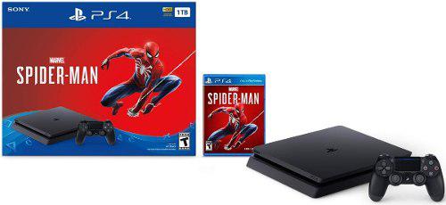 Consola Playstation 4 Ps4 Slim 1tb Spiderman Bundle Delivery