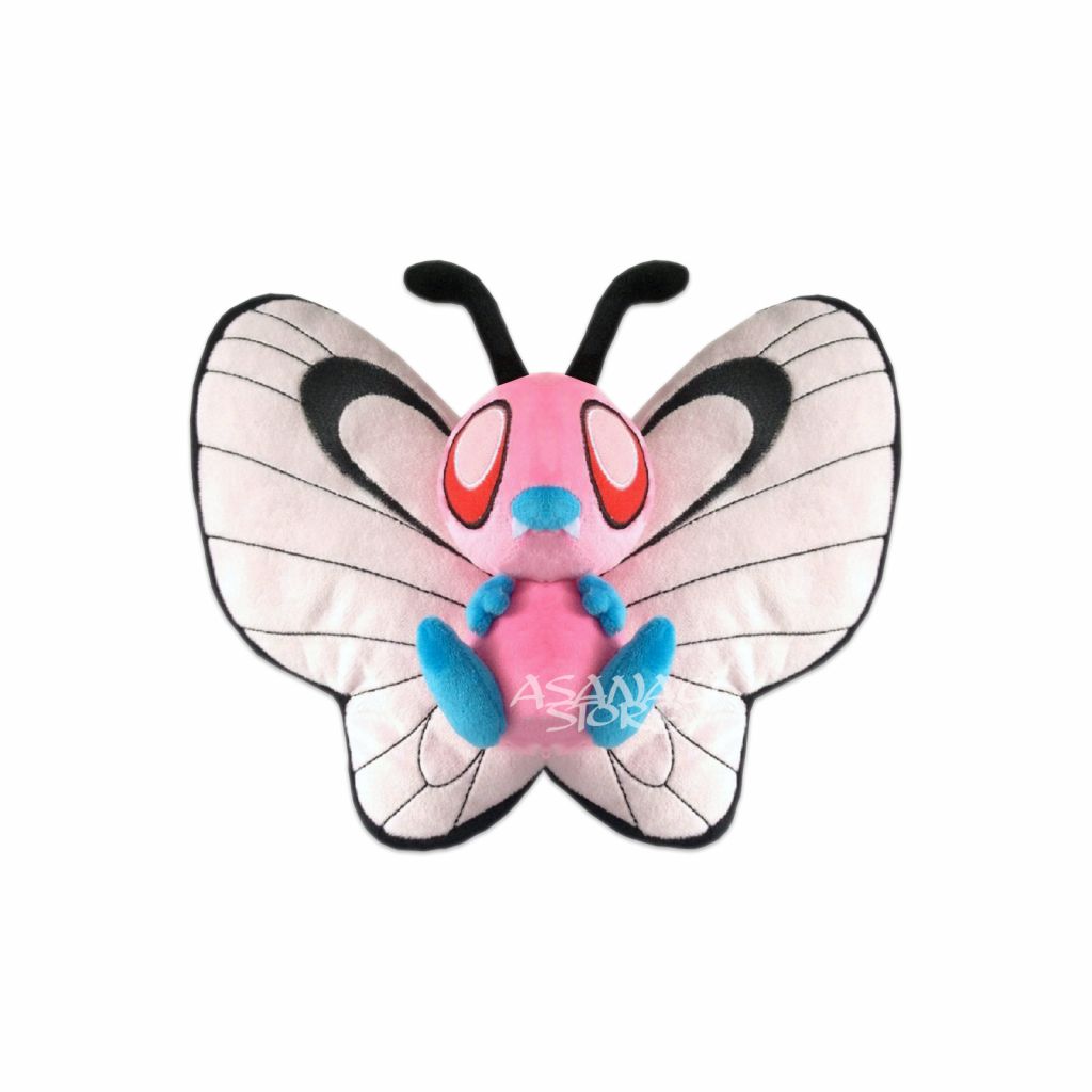 Hermoso Peluche Butterfree Pink Rosa Anime Pokemon Love