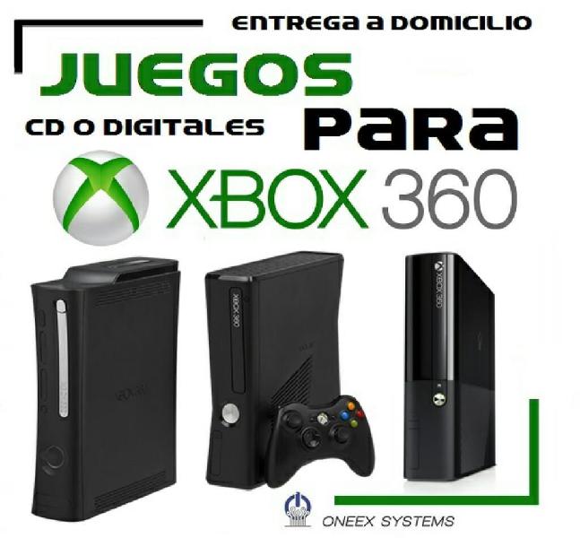 Juegos para Xbox 360 a Domicilio