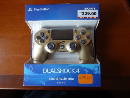 Mando Ps4 Dualshock 4 Dorado ~ Original Nuevo Playstation 4