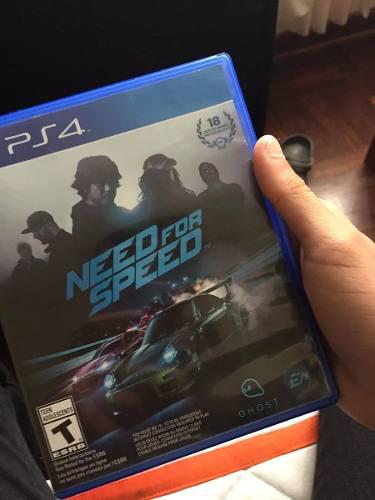 Need For Speed Ps4 10/10 Nuevo