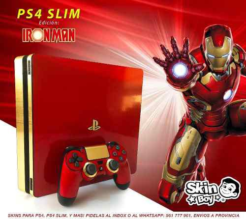 Ps4 Skin Boy Iron Man