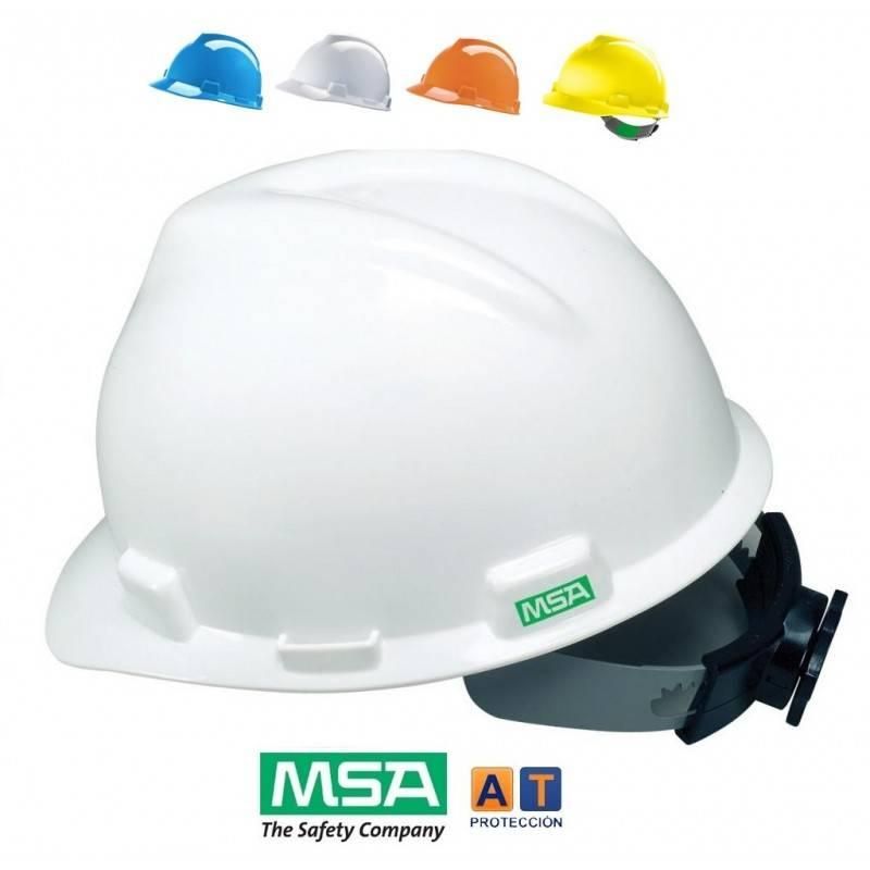 Se vende casco de seguridad blanco marca: MSA (producto