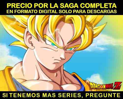 Serie Anime Dragon Ball Z Saga Completa En Hd Envio Digital