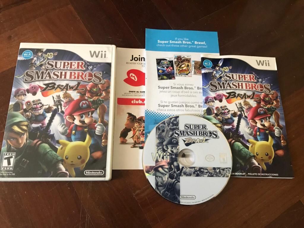Super Smash Brawl Nintendo Wii Wii U