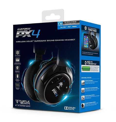 Turtle Beach Ear Force Px4 Wireless Ps4 Ps3, Xbox 360, Pc