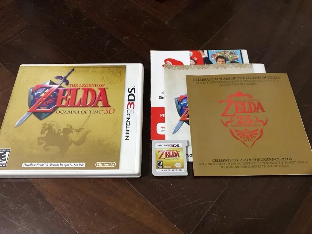 Zelda Ocarina Of Time Nintendo 3Ds