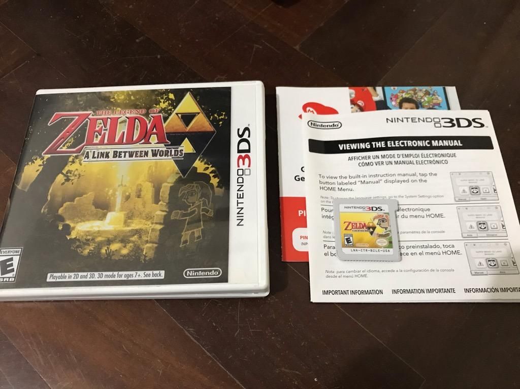 Zelda a Link Between Worlds Nintendo 3Ds