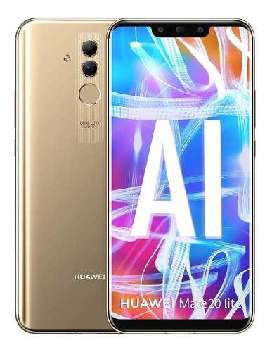 Huawei Mate 20 Lite 64gb 4gb Ram Libre D Fabrica - Dorado