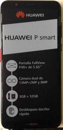 Huawei P Smart 32gb Duos 3 Ram 13mp F 8mp 8.0 Oreo Sellado