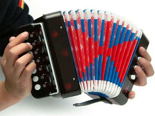 Nuevo Acordeon Bandoneon Teclado Para Niños Sonido Real