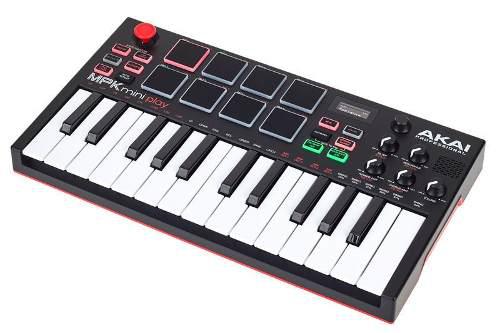 Teclado Controlador Midi Usb Akai Mpk Mini Play No Arturia