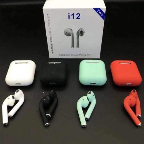 Audífonos Bluetooth AirPods I12 Tws Sellado Disponible