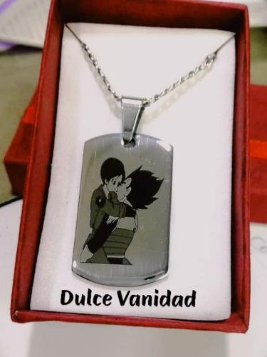 Cadena + Dije Con Grabado Personalizado