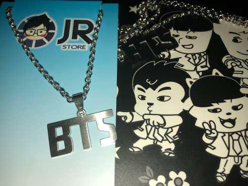 Collar Kpop Bts Logo Acero Cadena Jrstore Lince *