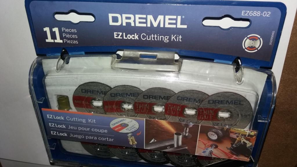 DREMEL EZLock juego de discos para cortar EZ