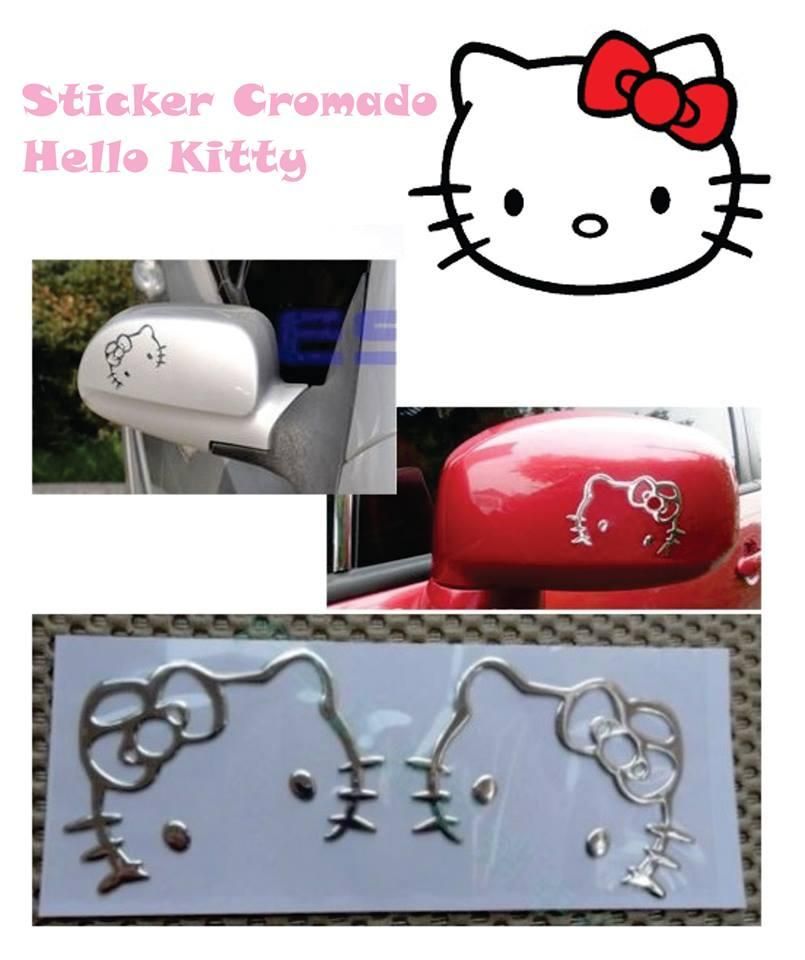 Sticker Hello Kitty para Auto, celulares, laptop, pegalo