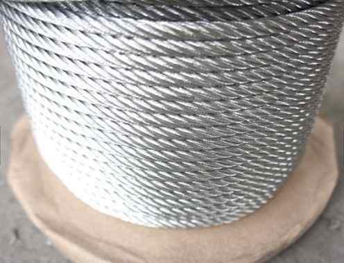 Cable De Acero Galvanizado Tipo Boa Alma De Acero De 1/2