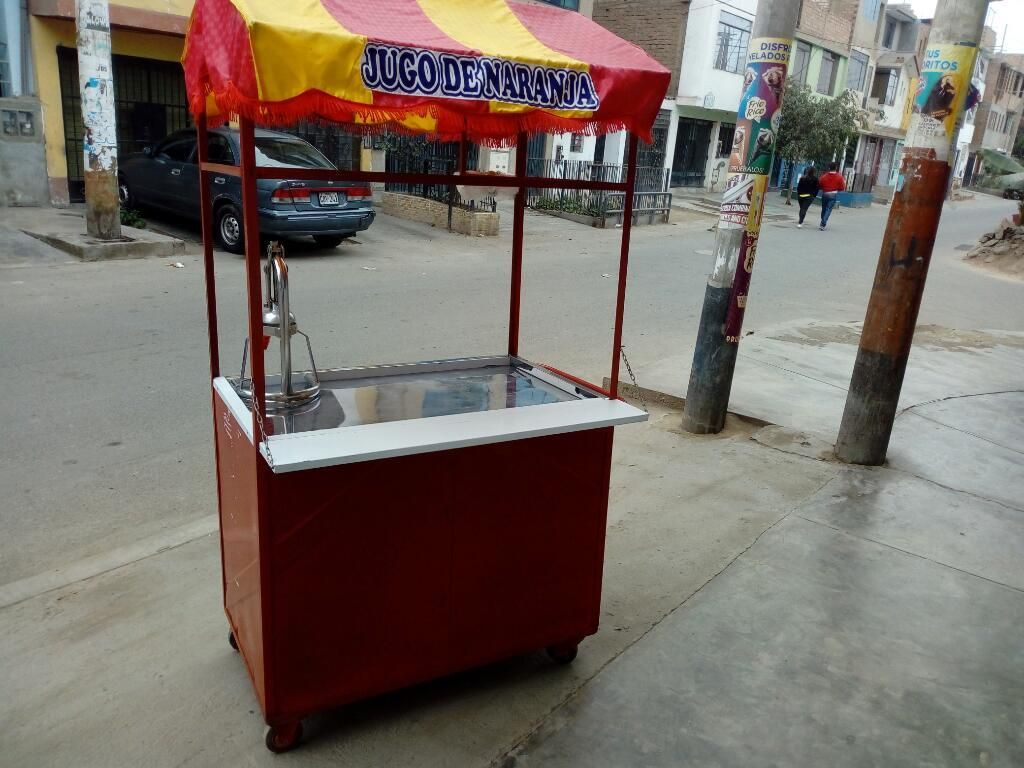 Carrito de Jugo de Naranja