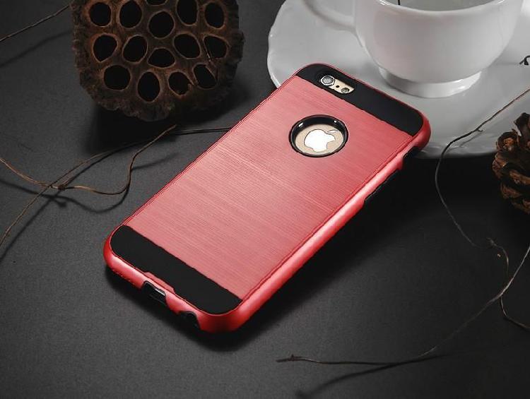 Case / Carcasa para Celular iPhone 6/6S Plus Rojo/Dorado